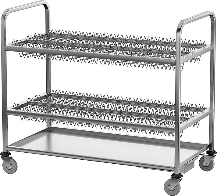 Тележка для транспортировки тарелок ATESY ТТ-2