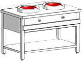 Плита индукционная WOK Heidebrenner ETK-I-W 732227