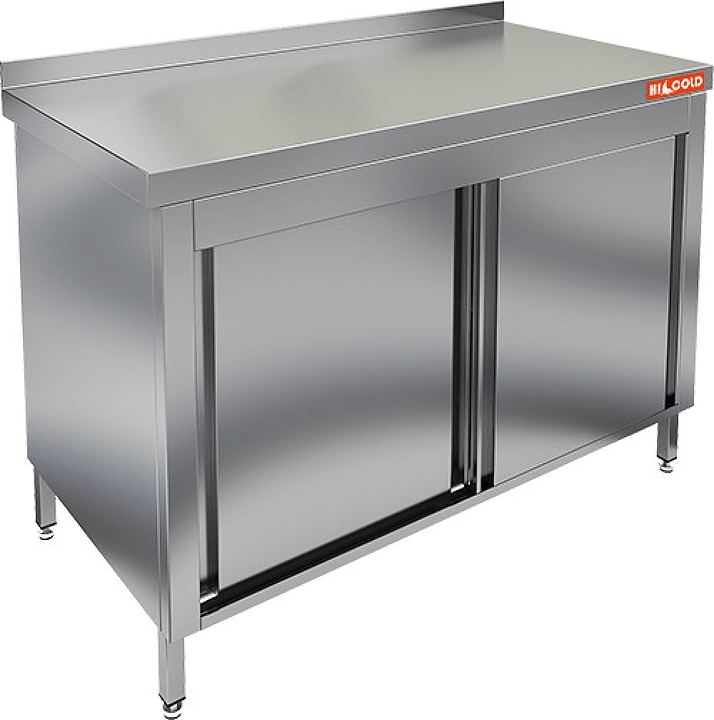 Стол производственный HICOLD НСЗК-12/7Б, двери-купе