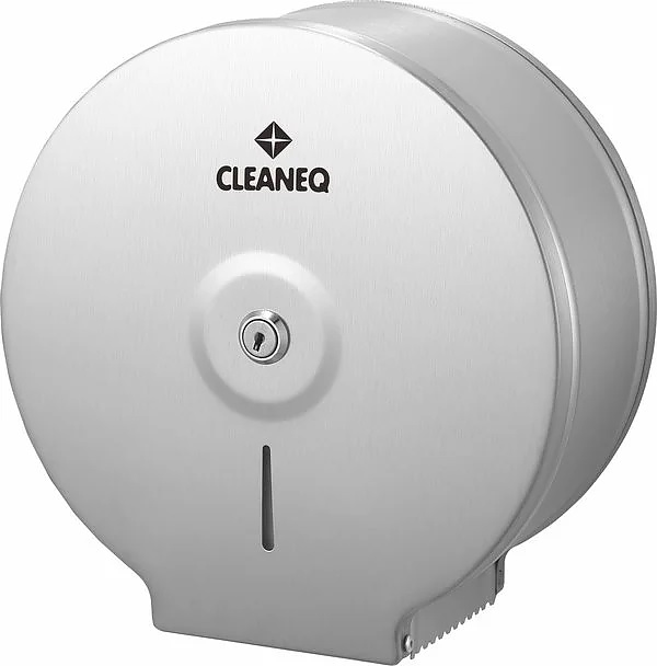 Диспенсер туалетной бумаги CLEANEQ KW-7300 (нерж. сталь) шлифованная сталь