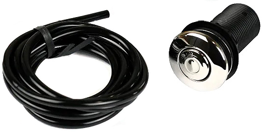 Кнопка пневматического управления In Sink Erator Evolution (хром), оригинал