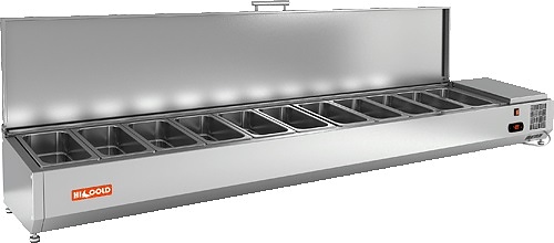 Витрина холодильная HICOLD VRTU 2360 к PZ4 (1/4)