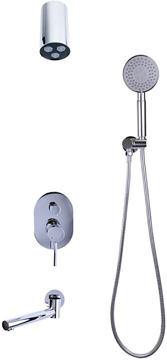 Комплект душевой Bronze de Luxe Scandi 14582-501C