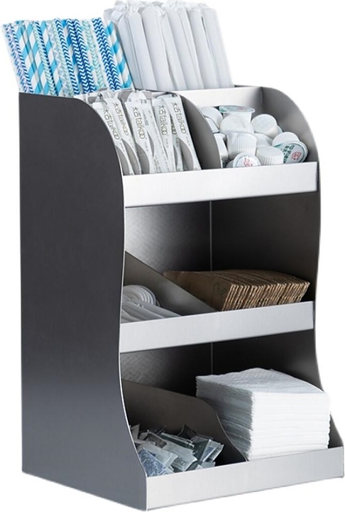 Диспенсер для кофейных аксессуаров P.L. Barbossa S0565-4 20х20х40 см (нерж. сталь)