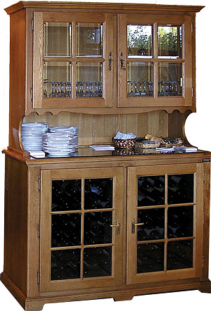 Винный шкаф + буфет OAK B129C
