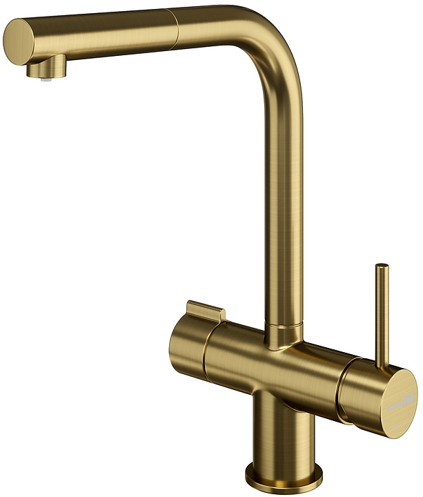 Смеситель для кухни Wasserkraft A8987 матовое золото