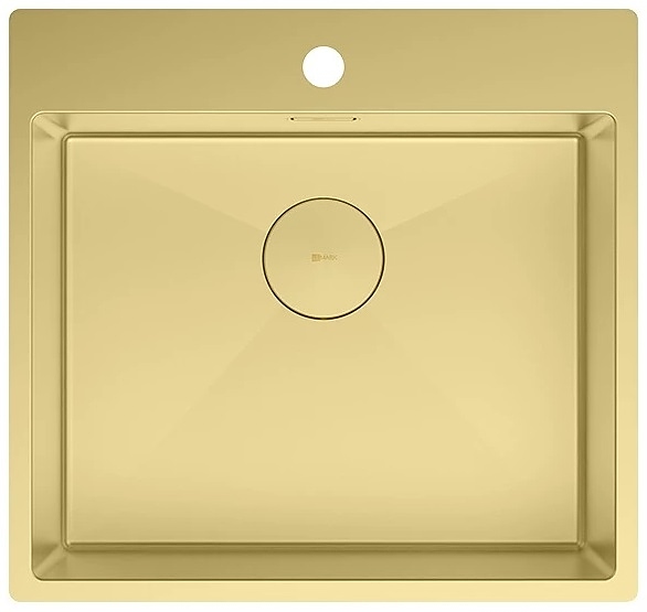 Мойка кухонная LEMARK JANGA 540 светлое золото