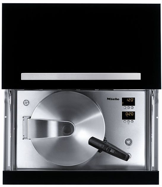 Встраиваемая пароварка Miele DG 4146 L черный