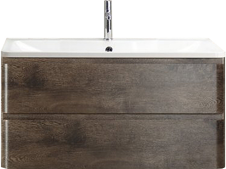 Тумба под раковину BelBagno ALBANO-900-2C-SO-RNG дуб натуральный серый
