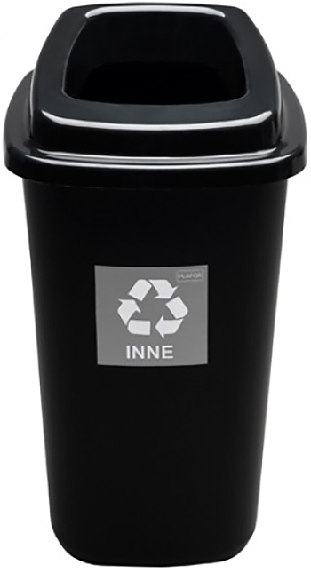 Контейнер для мусора PLAFOR Sort Bin 45 л черный