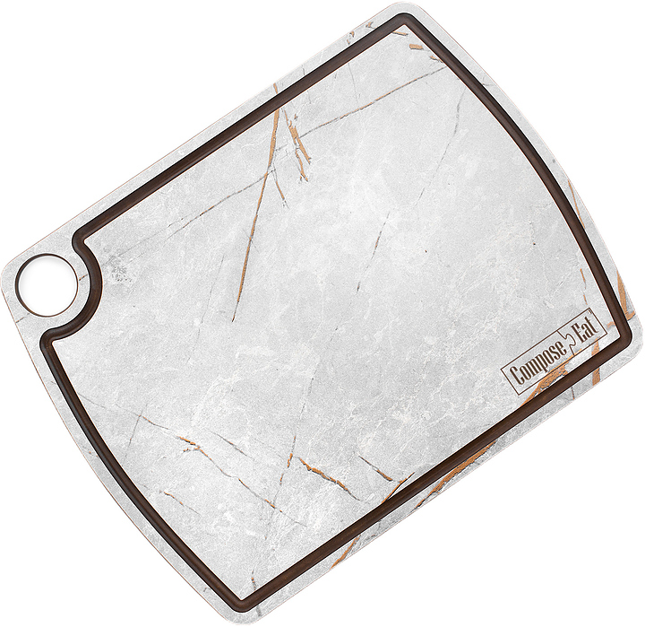 Доска разделочная ComposeEat DRJ2902250435KL6 серый мрамор