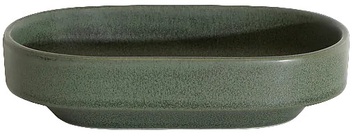 Тарелка Loveramics Er-go! Tapas Oval Bowl (S) D114-09BDG 14.5 см, темно-зеленый (Matte Dark Green)