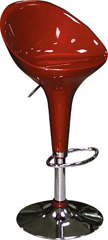 Стул барный Anji LS-105 темно-красный