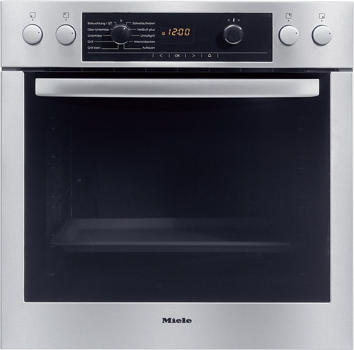 Зависимый электрический духовой шкаф Miele H 5140 E сталь