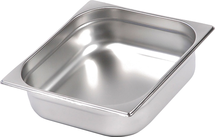 Гастроемкость Hurakan GN 2/3-200 (354x325x200) нерж. сталь
