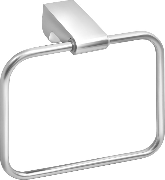 Полотенцедержатель Puff Solinne B-82703-B Mirror прямоугольный (силумин) хром