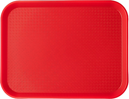 Поднос сервировочный MGprof 1734 345х265 мм классик, красный