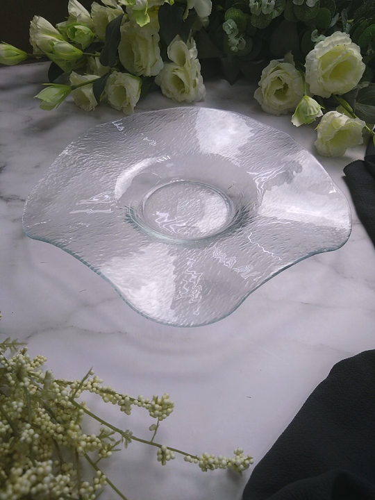 Тарелка для пасты ArdaCam Estonia ARD 2226.1 d=27 см h=4 см (стекло)