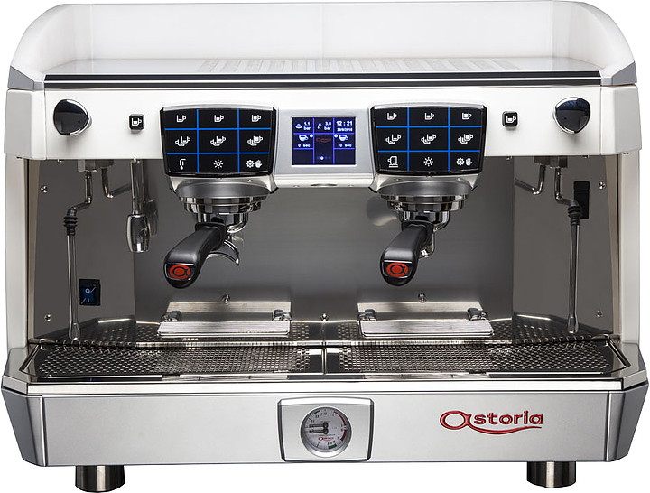 Кофемашина Astoria (C.M.A.) Core600 TS SAE/2 высокие группы, дисплей, белая