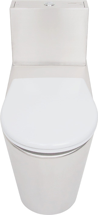 Унитаз антивандальный Oceanus 1-010.1(P) (нерж. сталь) P-выход