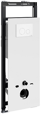 Система инсталляции для подвесного унитаза Wasserkraft Salm 27TLT.010.ME.WH.WM02