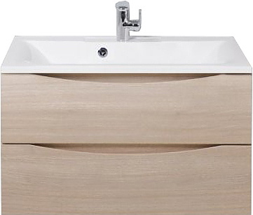 Тумба под раковину BelBagno MARINO-800-2C-SO-RG-P, серый дуб