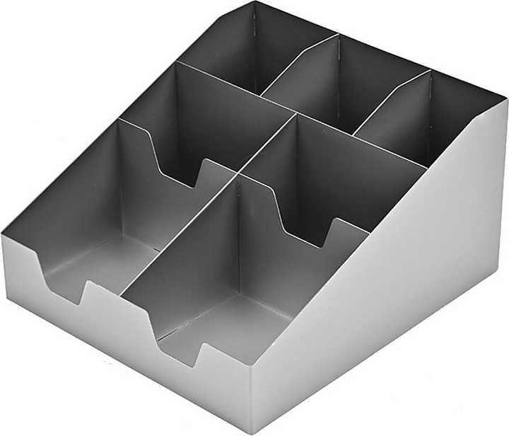 Диспенсер для кофейных аксессуаров P.L. Barbossa S0565-3 28х31х16 см (нерж. сталь)