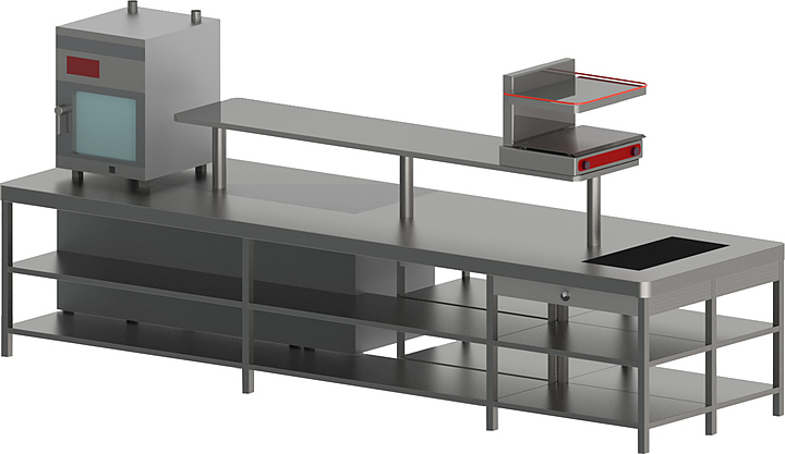 Остров тепловой RestoArt RA-IO20-07
