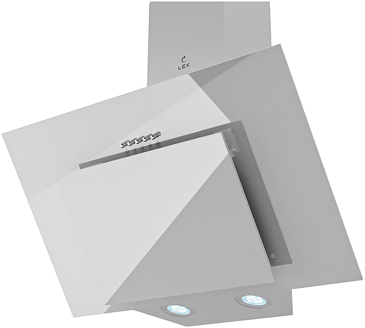 Вытяжка кухонная Lex MIRA G 600 белая