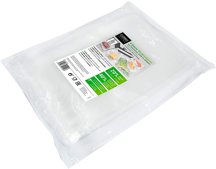 Пакеты вакуумные CASO 4 Sterne 25*35, 150 мкм, 60 шт.