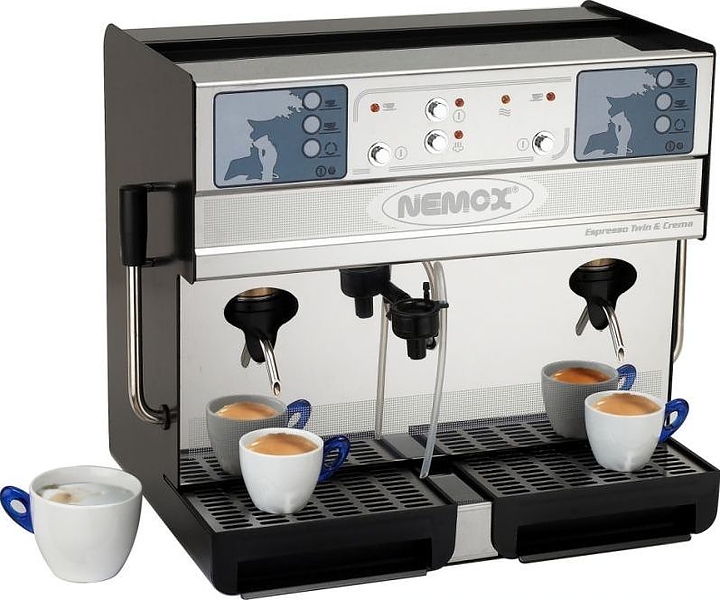 Кофемашина Nemox Caffe ESPRESSO TWIN & CREMA ELECTRONIC
