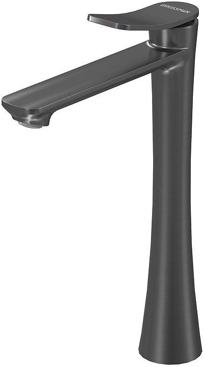 Смеситель для раковины Grossman Advans 520.K35.09.420 графит сатиновый