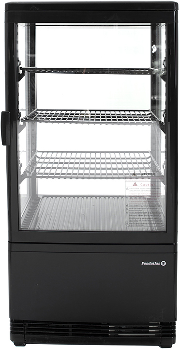 Витрина холодильная Foodatlas RT-68L черная