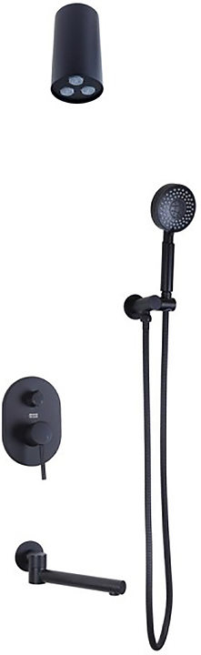 Комплект душевой Bronze de Luxe Scandi 14582-501B