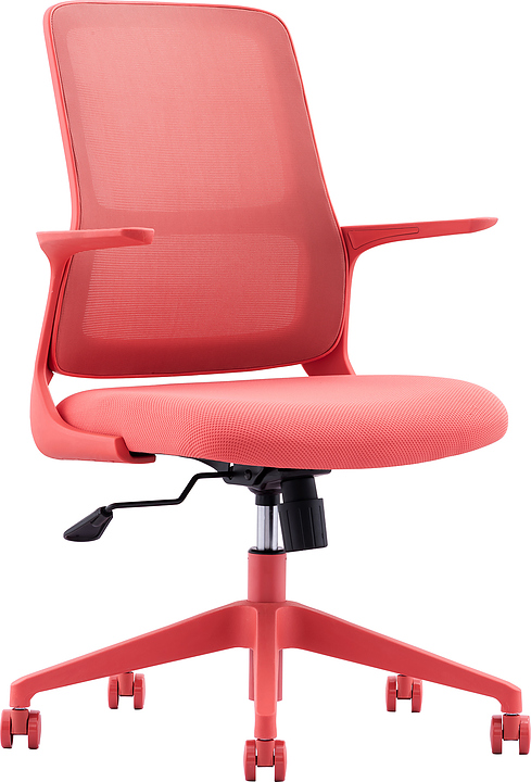 Кресло операторское Everprof Elf (сетка) красное
