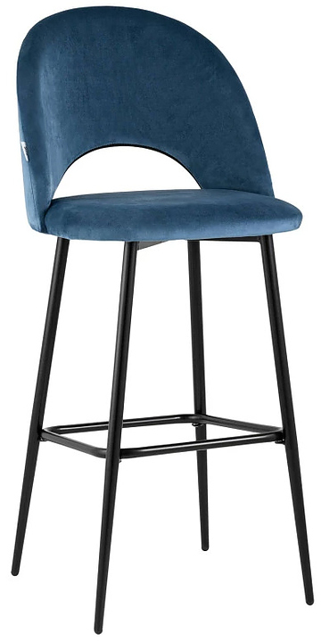 Стул барный Stool Group Меган пыльно-синий