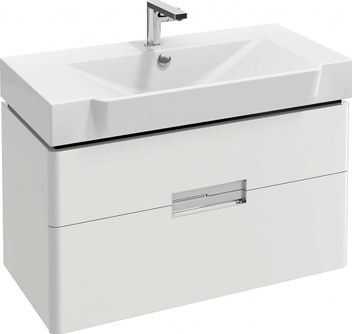 Тумба Jacob Delafon REVE EB1135-442 80 см, серый антрацит лак