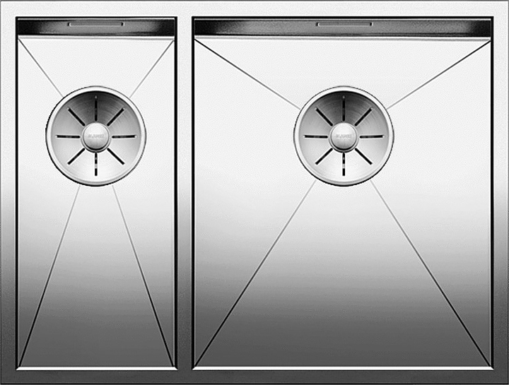 Кухонная мойка Blanco Zerox 340/180-IF/N правая мойка