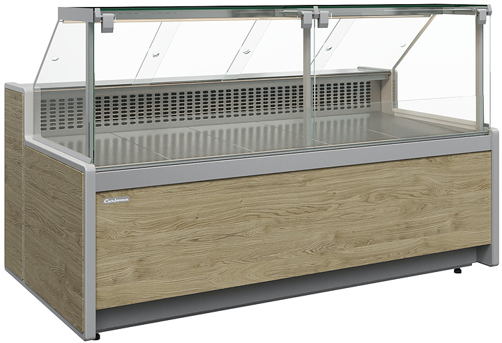 Витрина нейтральная Carboma Gelios GC111 N 2,0-1 1010 (без агрегата, газлифт, без боковин) мариель