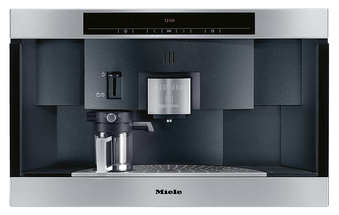 Встраиваемая кофемашина Miele CVA 3660 сталь CleanSteel