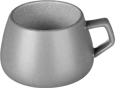 Чашка кофейная Kunstwerk Seiko A27859W1384 100 мл d=6,5 см h=5 см (фарфор) серая