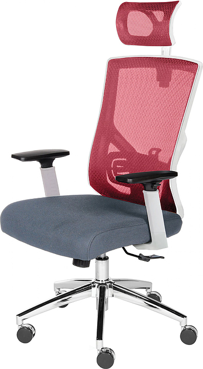 Кресло NORDEN Garda grey+cherry