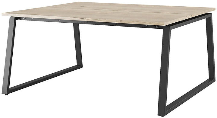 Стол офисный КОБОР TR/2-80/140 black/natural