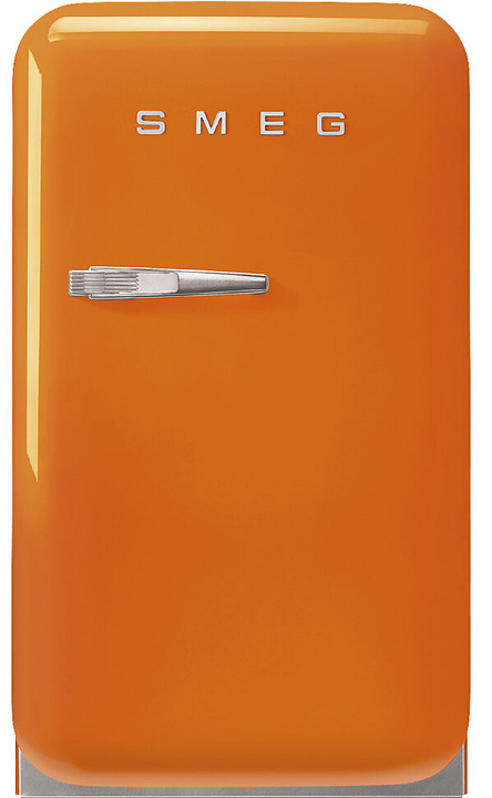 Минибар SMEG FAB5ROR5 (петли справа) оранжевый, глянцевый