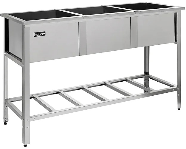 Ванна моечная КОБОР ВМС/3-175/60