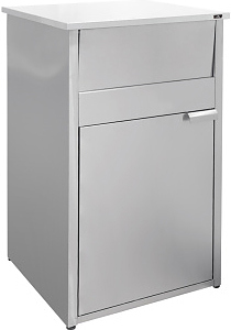 Урна для фуд-корта Luxstahl УФ-610/610/1065