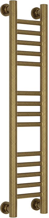 Полотенцесушитель водяной Сунержа Богема+ 80x15 см состаренная бронза
