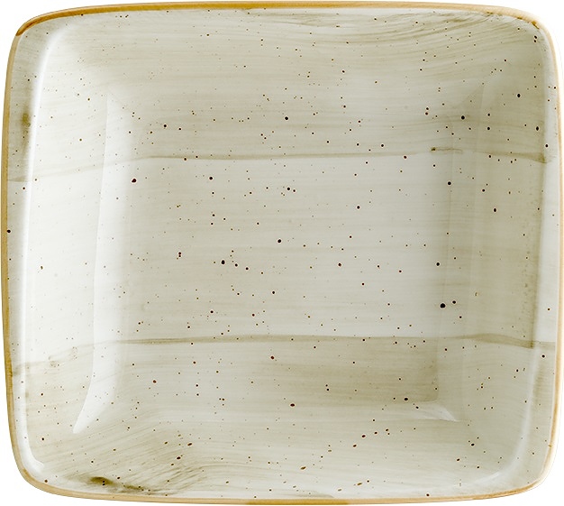 Салатник Bonna Aura Terrain ATRMOV23CK 650 мл 19х17 см h=4,5 см (фарфор) прямоугольный