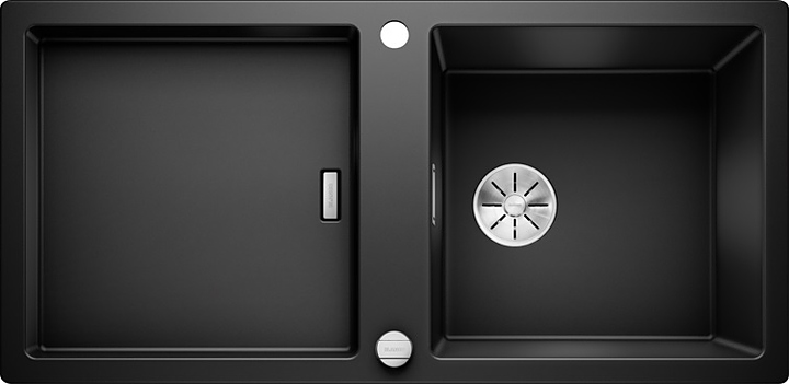 Кухонная мойка Blanco Adon XL 6S InFino Silgranit черная