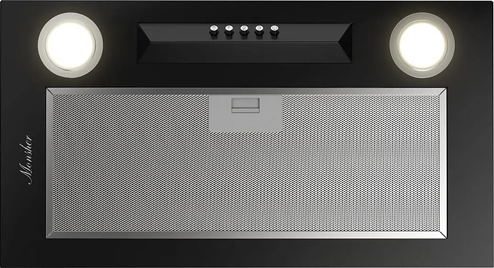 Вытяжка кухонная Monsher INLIGHT 55 Noir черная